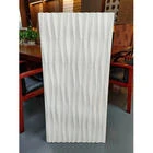 Tấm ốp tường PU 3D JH004 cao cấp màu trắng ngà